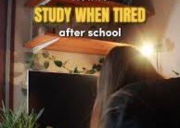 How do I study even though I feel lazy and tired?